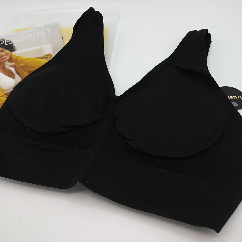 TrueKind Shapemint Everyday Essentials Throw On Wirefree Bra XS - NWT